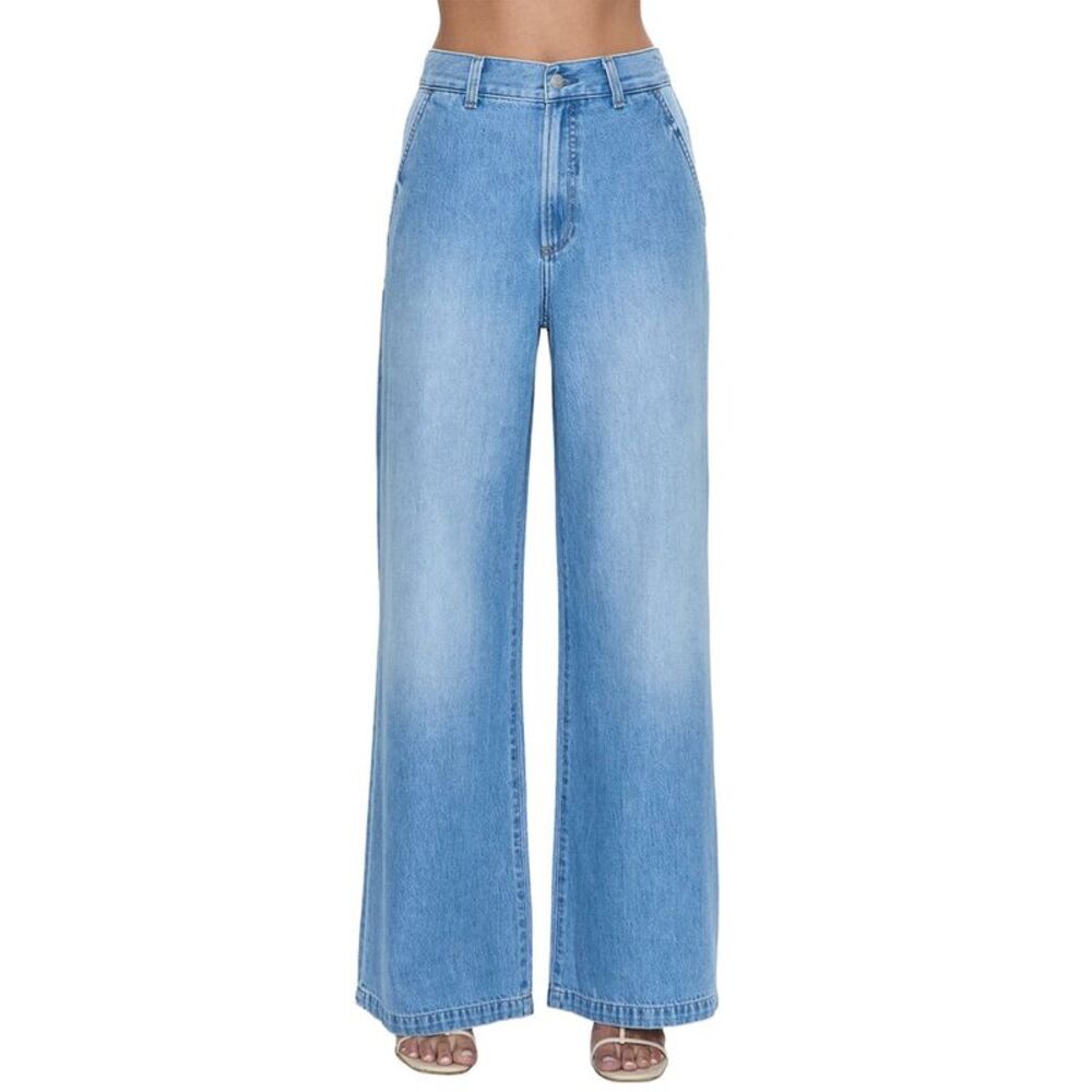 Pistola Womens  Dalia Palo Alto Wide Leg Jean
